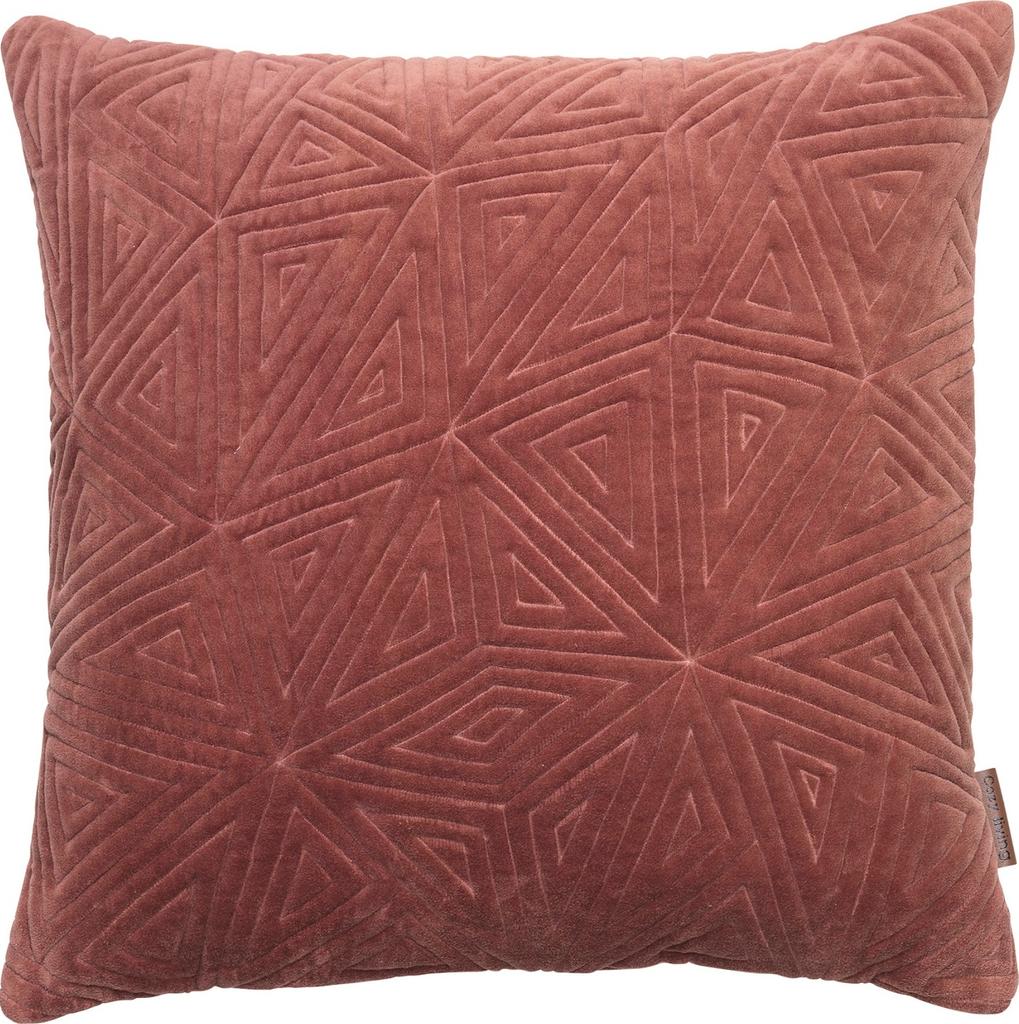 Poduszka dekoracyjna Ice Age 50x50 cm rdzawa Outlet – obraz-1