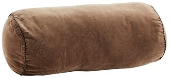 Poduszka dekoracyjna Ida Ø20x50 cm brązowa – obraz-1