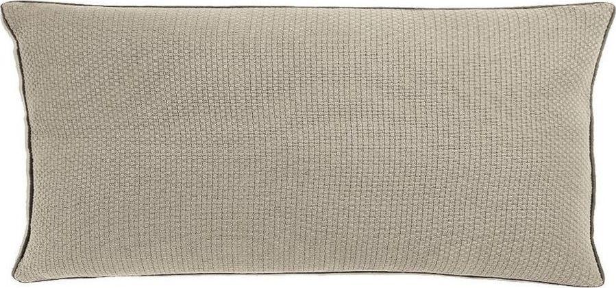 Poduszka dekoracyjna Isak 60x30 cm beżowa – obraz-1