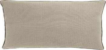 Poduszka dekoracyjna Isak 60x30 cm beżowa – obraz-1