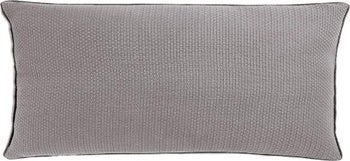 Poduszka dekoracyjna Isak 60x30 cm szara – obraz-1
