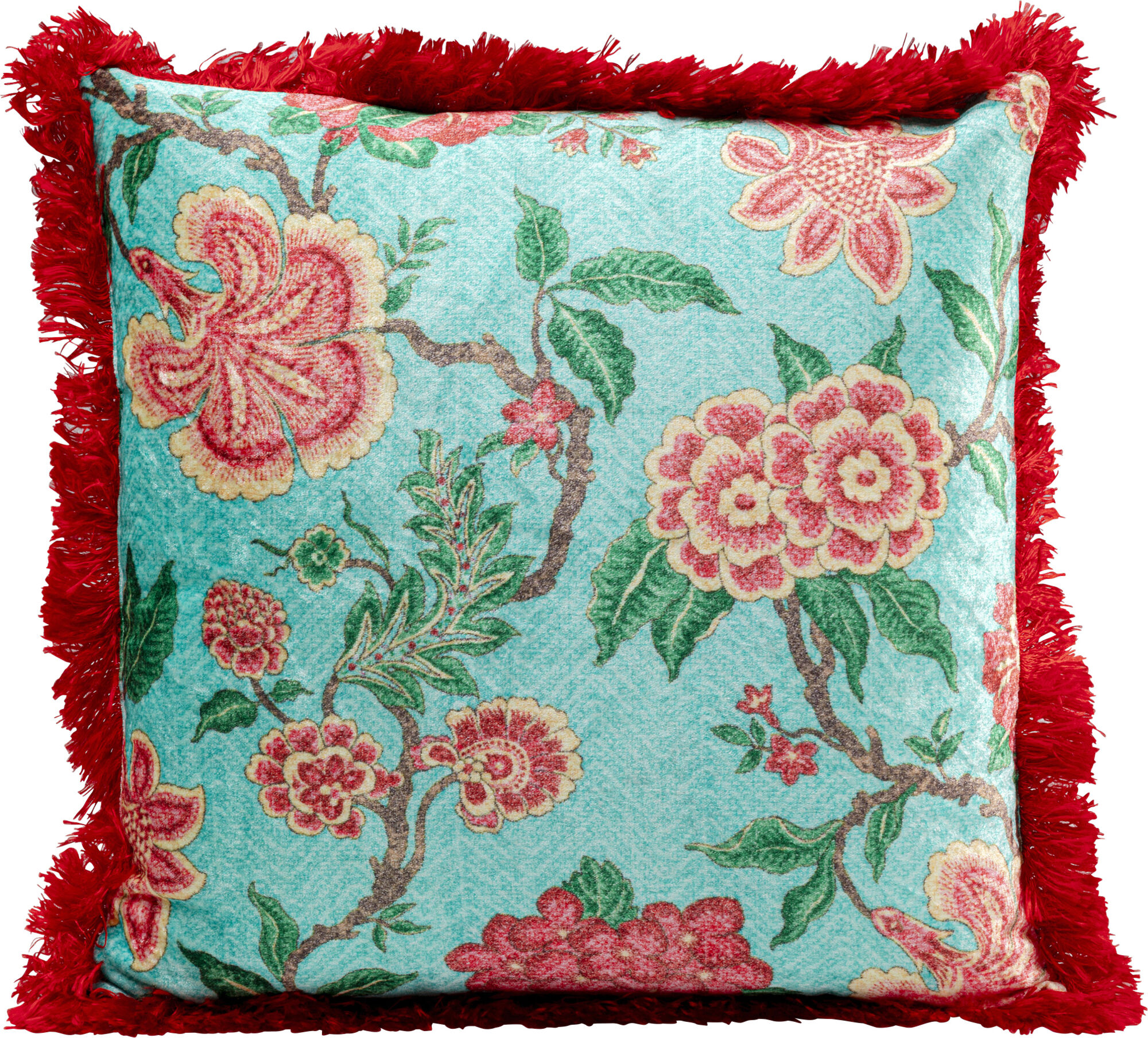 Rózsa Virágos Párna 40X40Cm – kép-1.