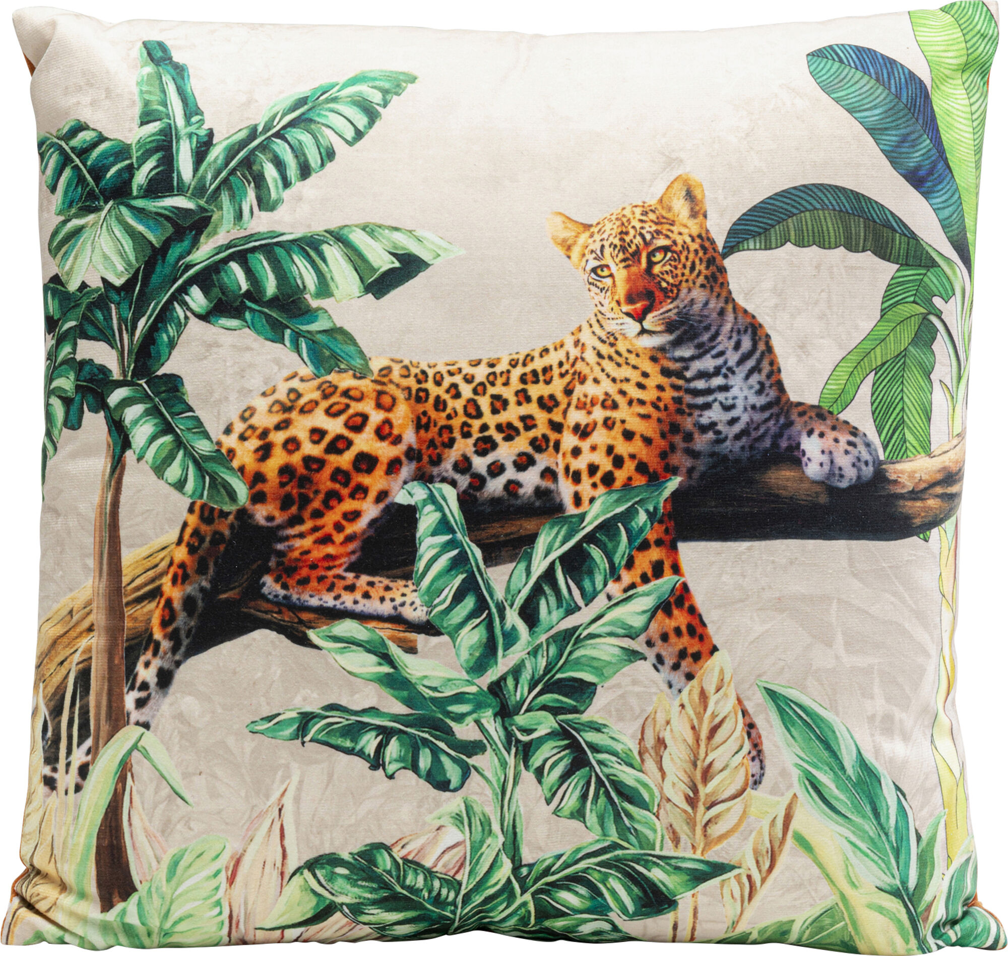 Pyntepute Jungle Leopard 43x43cm – bilde-1.