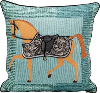 Kudde Show Horse Plaid 45x45cm – bild-1.