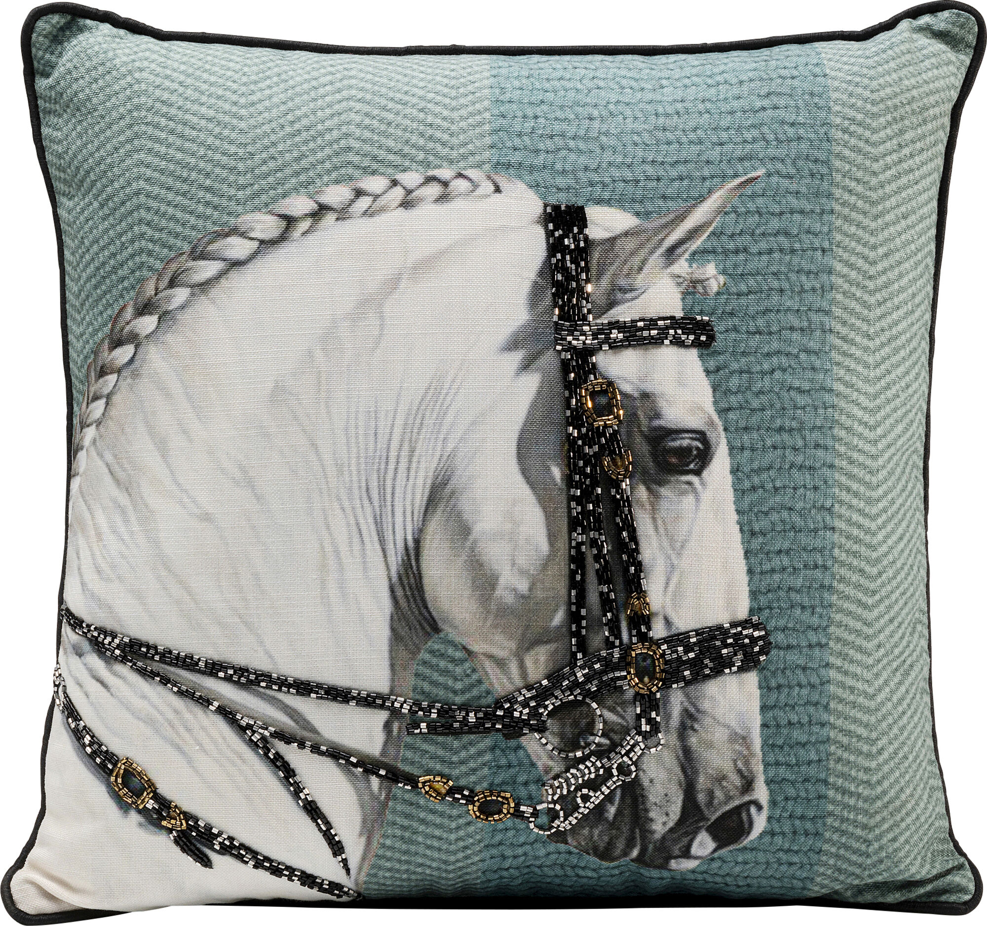 Kudde Show Horse Head 45x45cm – bild-1.