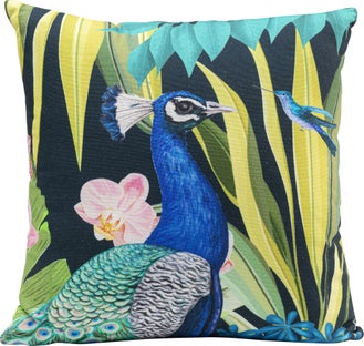 Cuscino Floral Peacock 40x40cm – immagine-1.