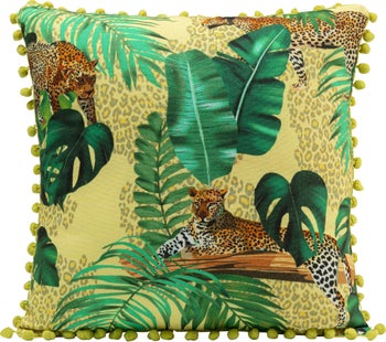 Cojín Leo In Leafs 40x40cm – Imagen-1.