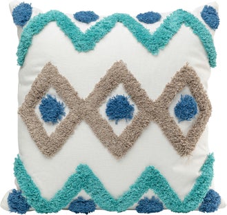 Perna decorativa cu modele Colourful Diamonds 45x45 cm – imagine-1.