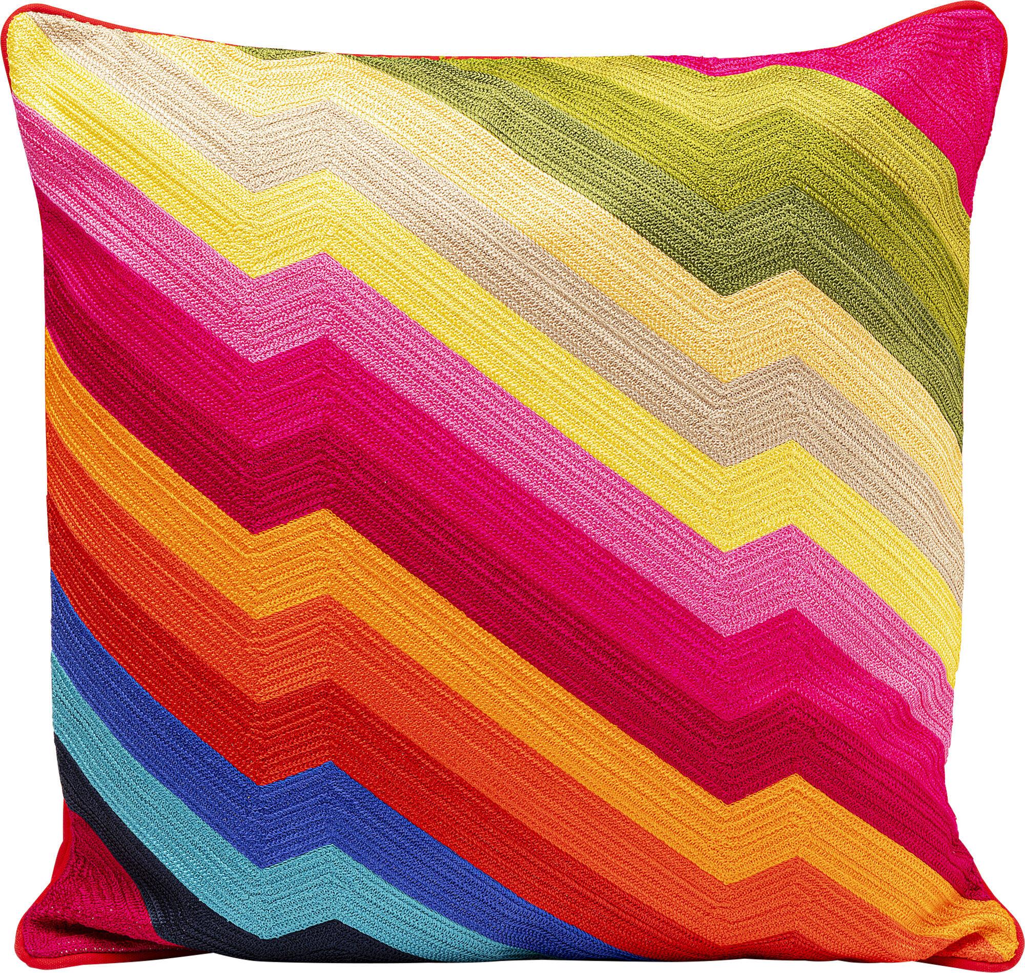 Kudde Artistic Zig Zag, 50x50cm – bild-1.