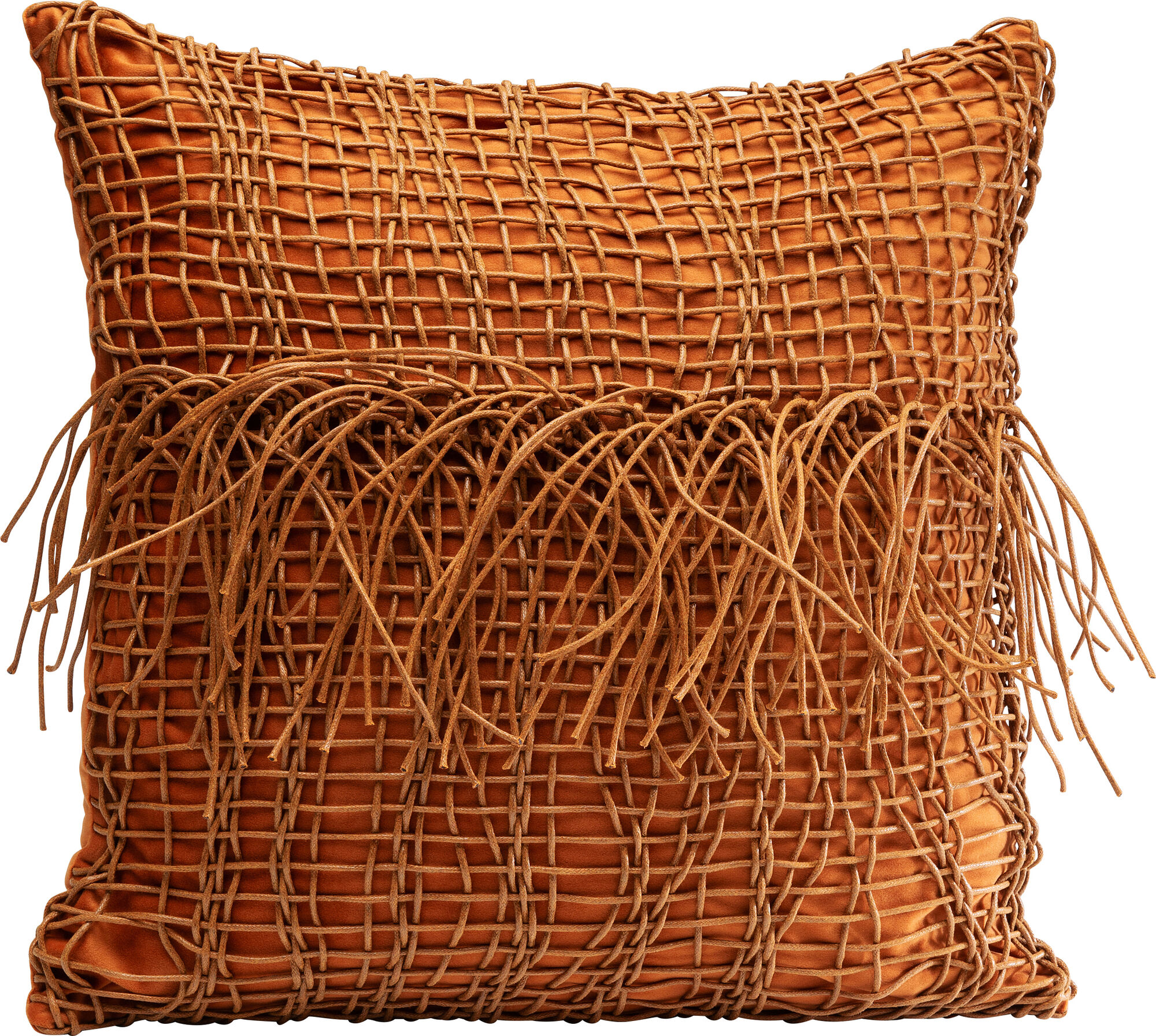 Prydnadskudde Zoe Fringes, 45x45cm – bild-1.