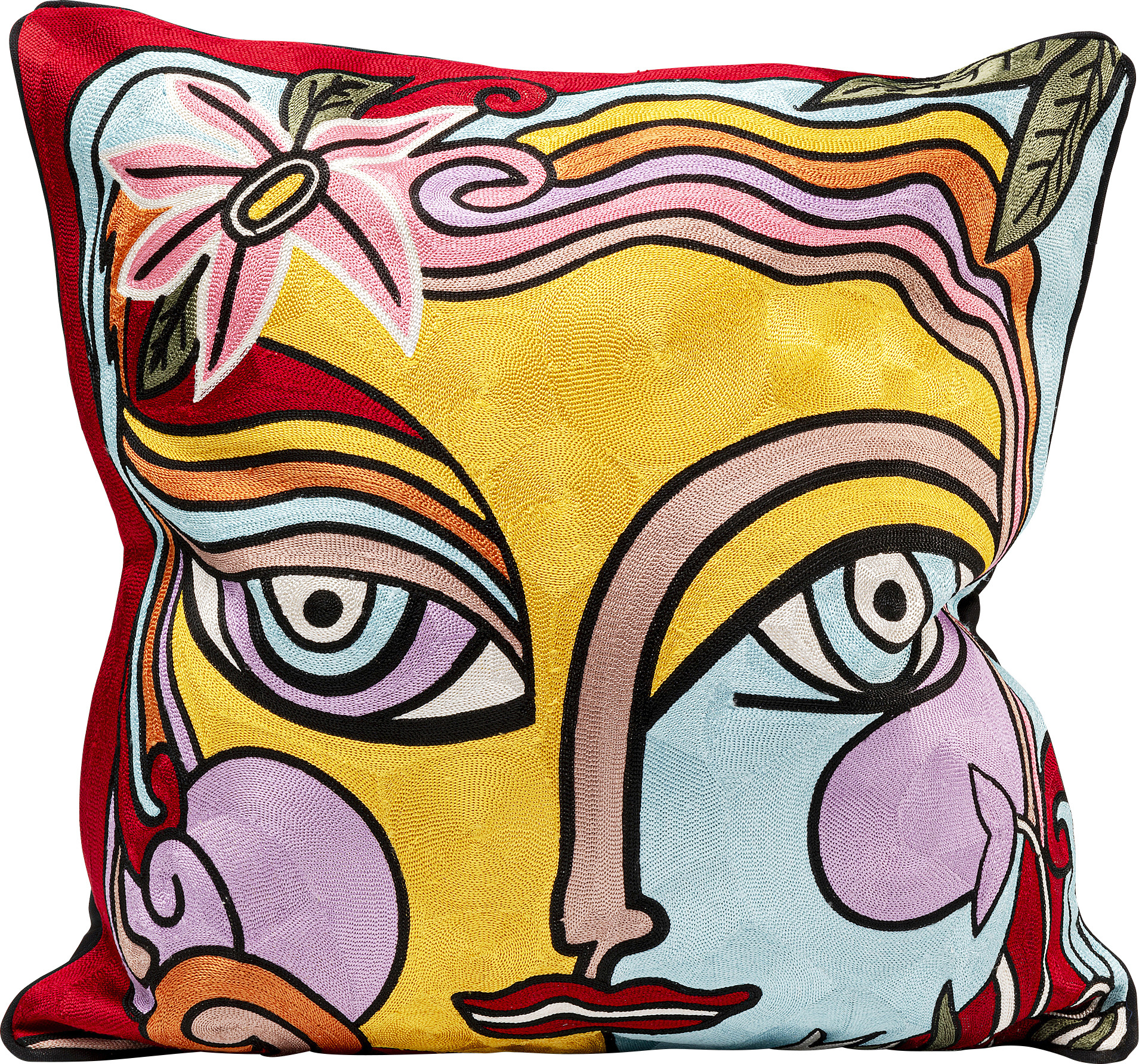 Jastuk Art Line Face 50x50cm – slika-1.