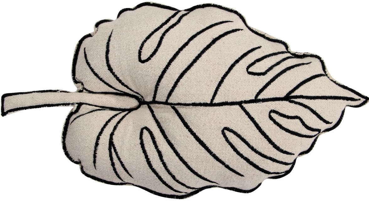 Poduszka dekoracyjna Leaf 50x30 cm – obraz-1