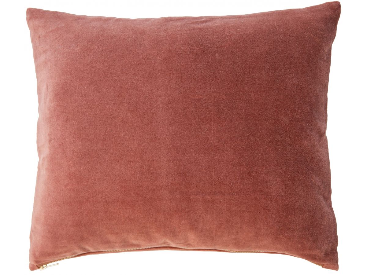 Poduszka dekoracyjna Levinne 50x40 cm ceglasta – obraz-1