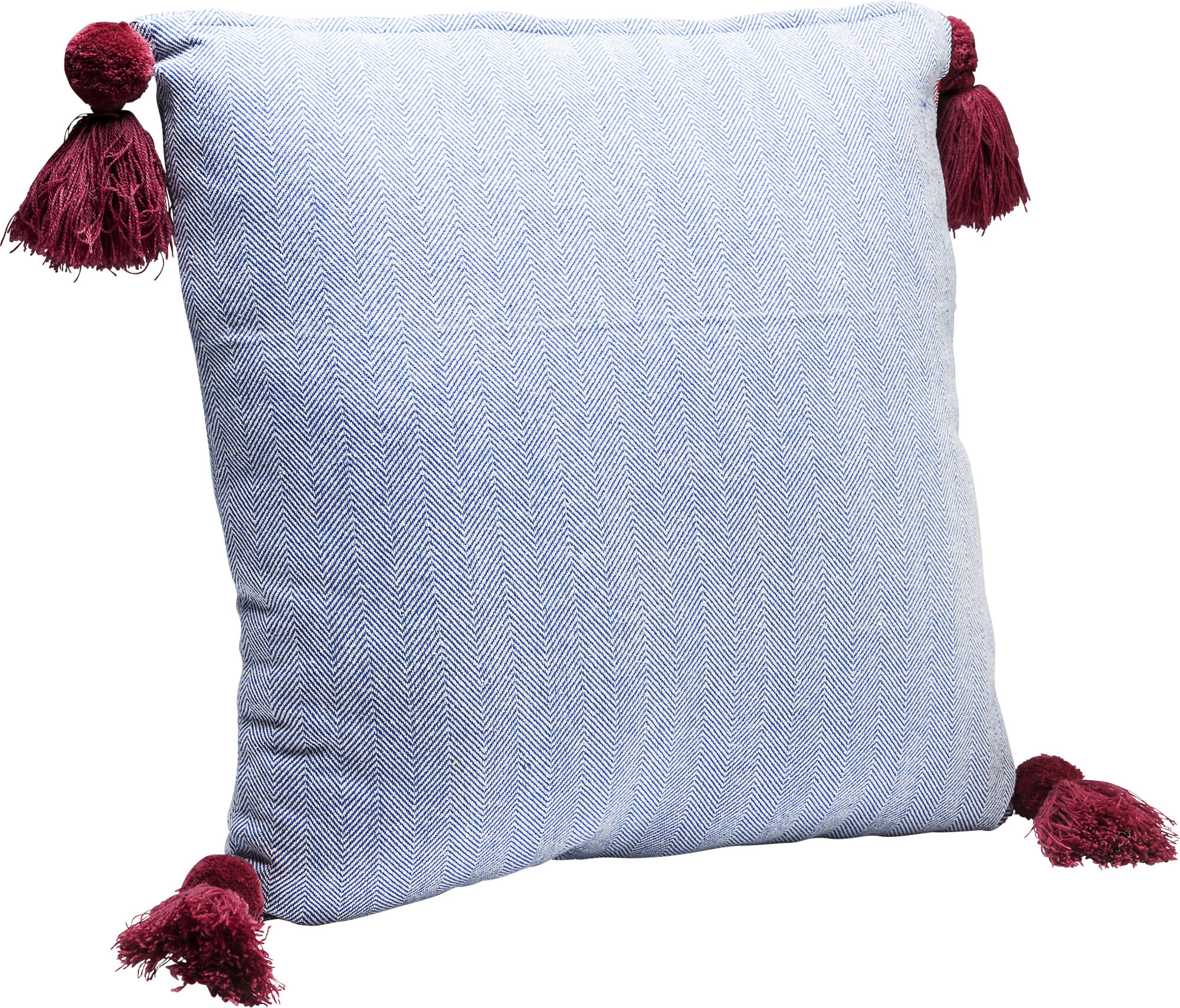 Poduszka dekoracyjna Louis Pop 50x50 cm szara – obraz-1