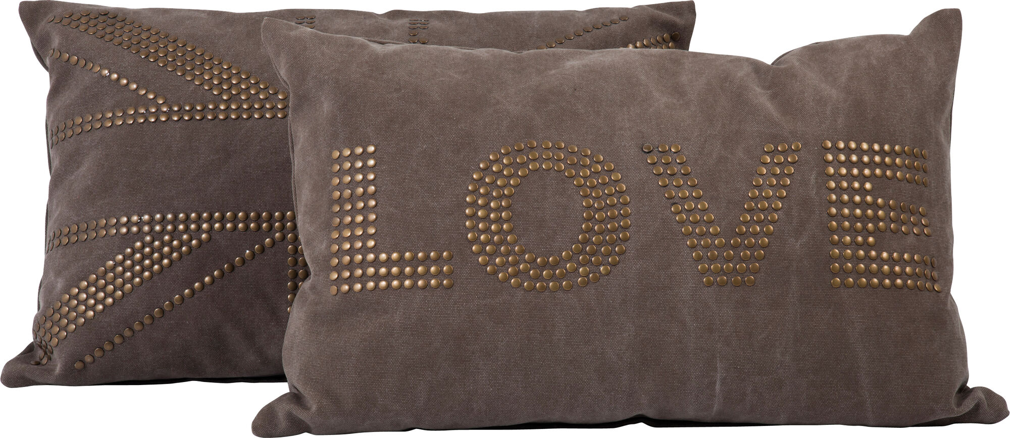 Pernuta Decorativa Love Studs Maro 40x60cm Sortiment – imagine-1.
