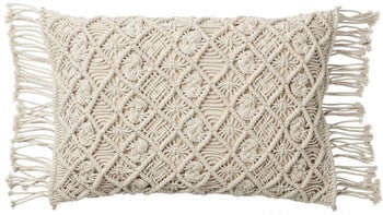 Poduszka dekoracyjna Marcille 60x40 cm off-white – obraz-1