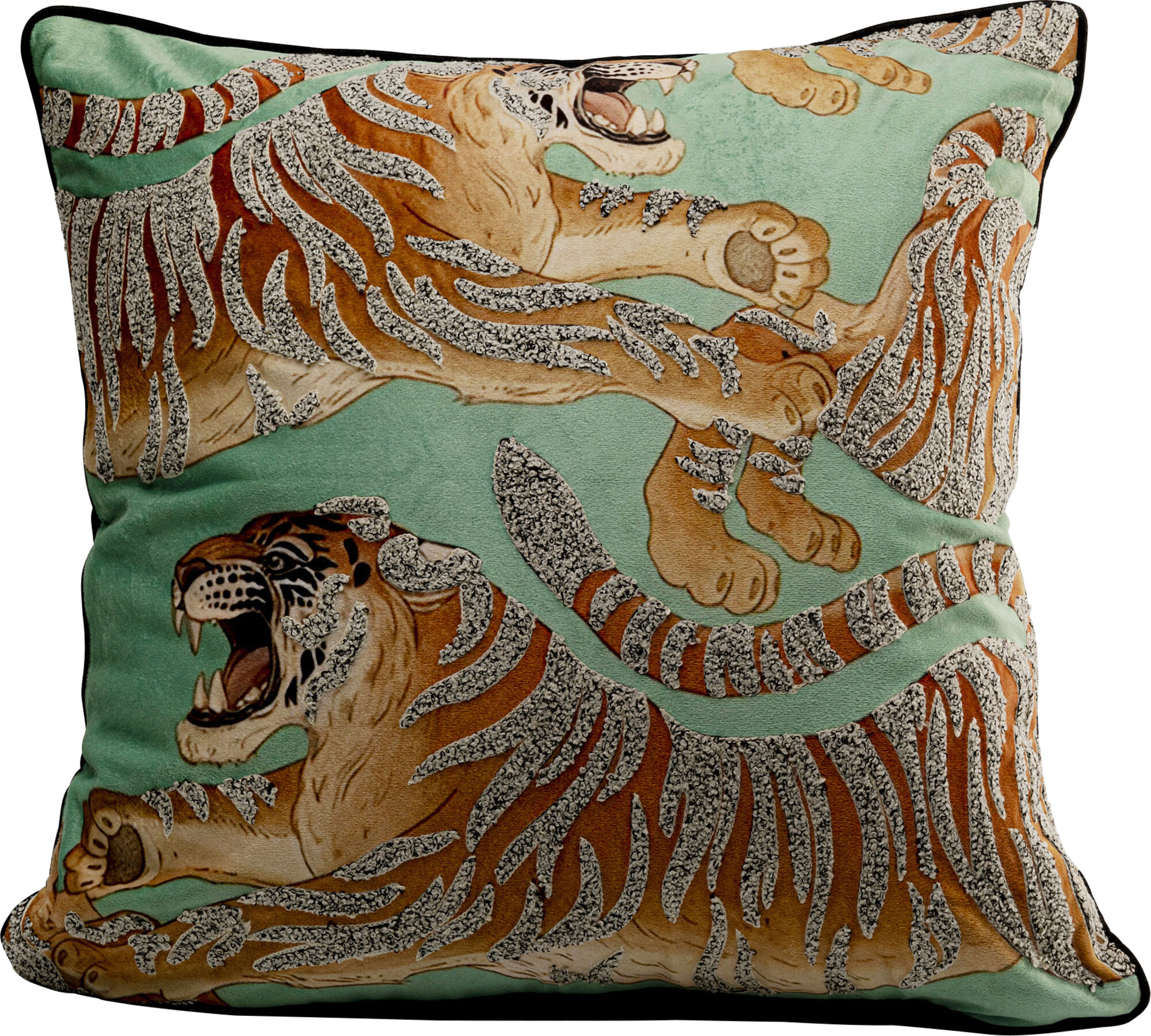 Jastuk Tiger Love mint 45x45cm – slika-1.