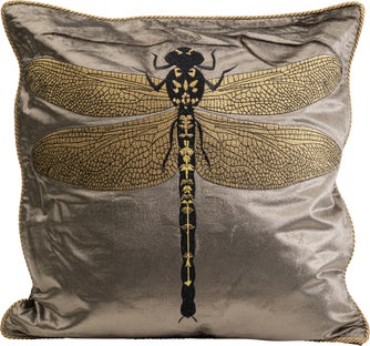 Perna Glitter Dragenfly maro 40x40cm – imagine-1.