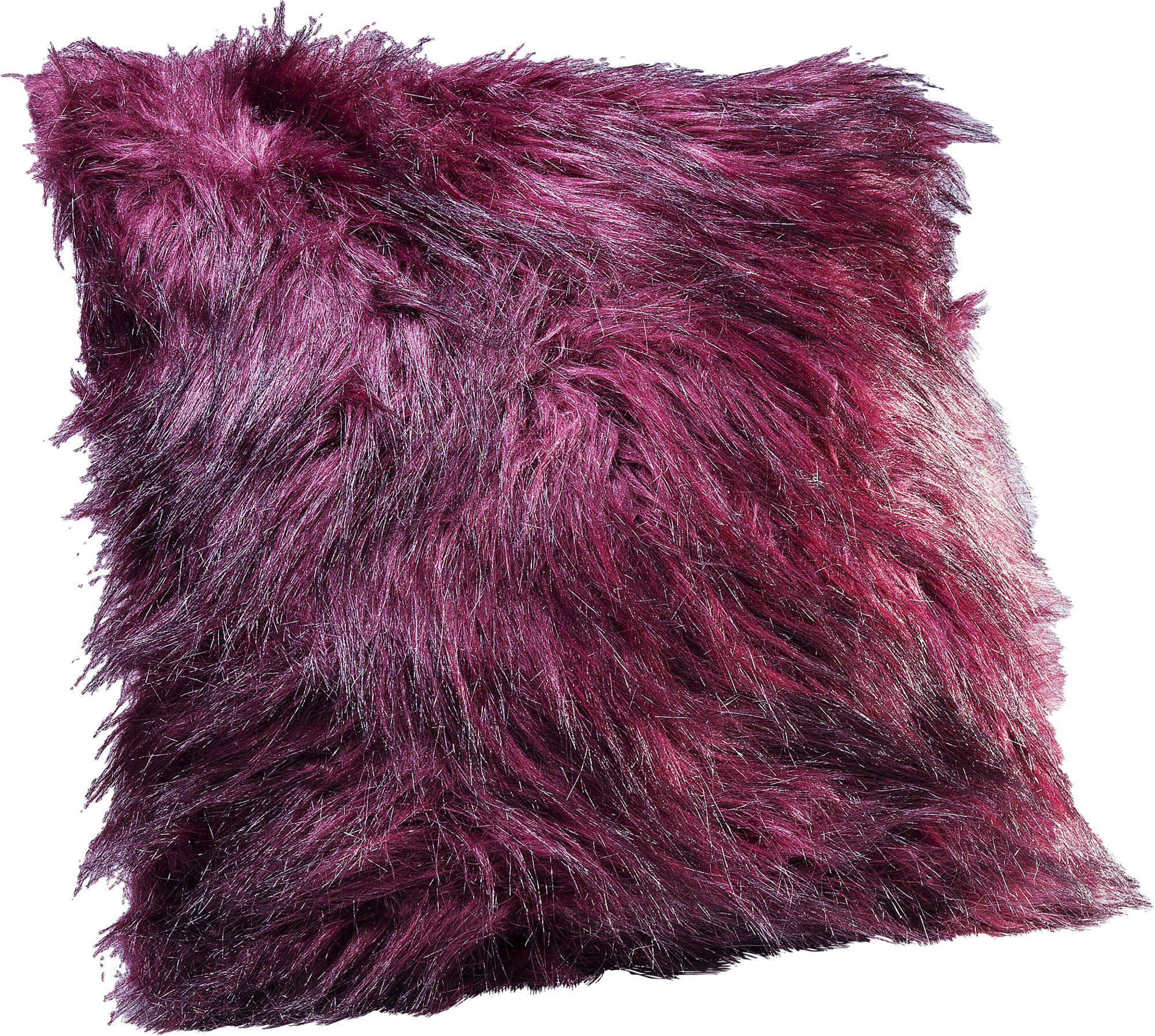 Възглавница Ontario Fur Dark Red 45x45cm – изображение-1.