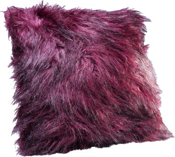 Възглавница Ontario Fur Dark Red 45x45cm – изображение-1.
