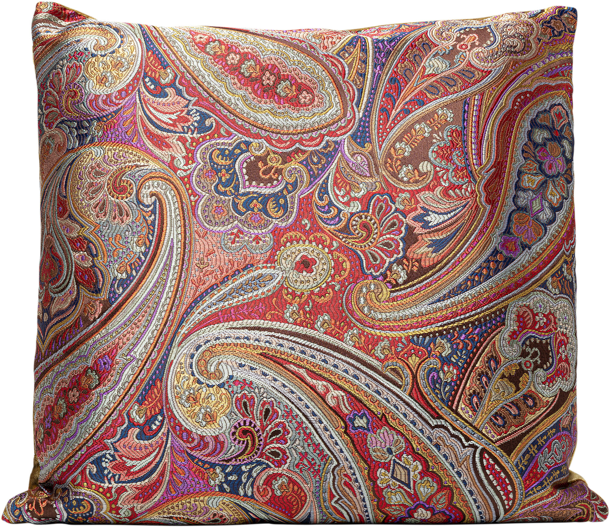 Poduszka dekoracyjna Ornament Rot 45x45 cm kolorowa – obraz-1