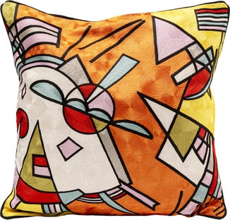 Pyntepute Art Line Oransje 50x50cm – bilde-1.