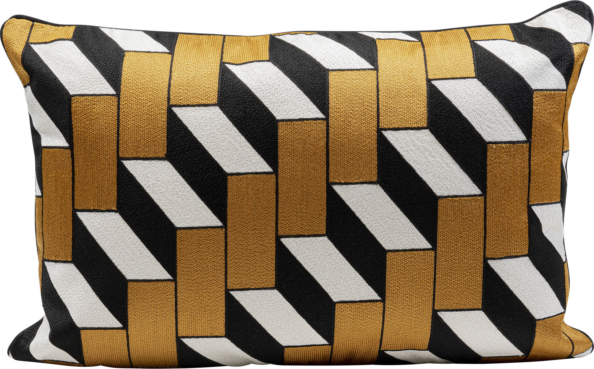 Poduszka dekoracyjna prostokątna wzór schody 60x40 cm – grafika-1.