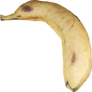 Poduszka dekoracyjna Shape Banana 96x20 cm – obraz-1