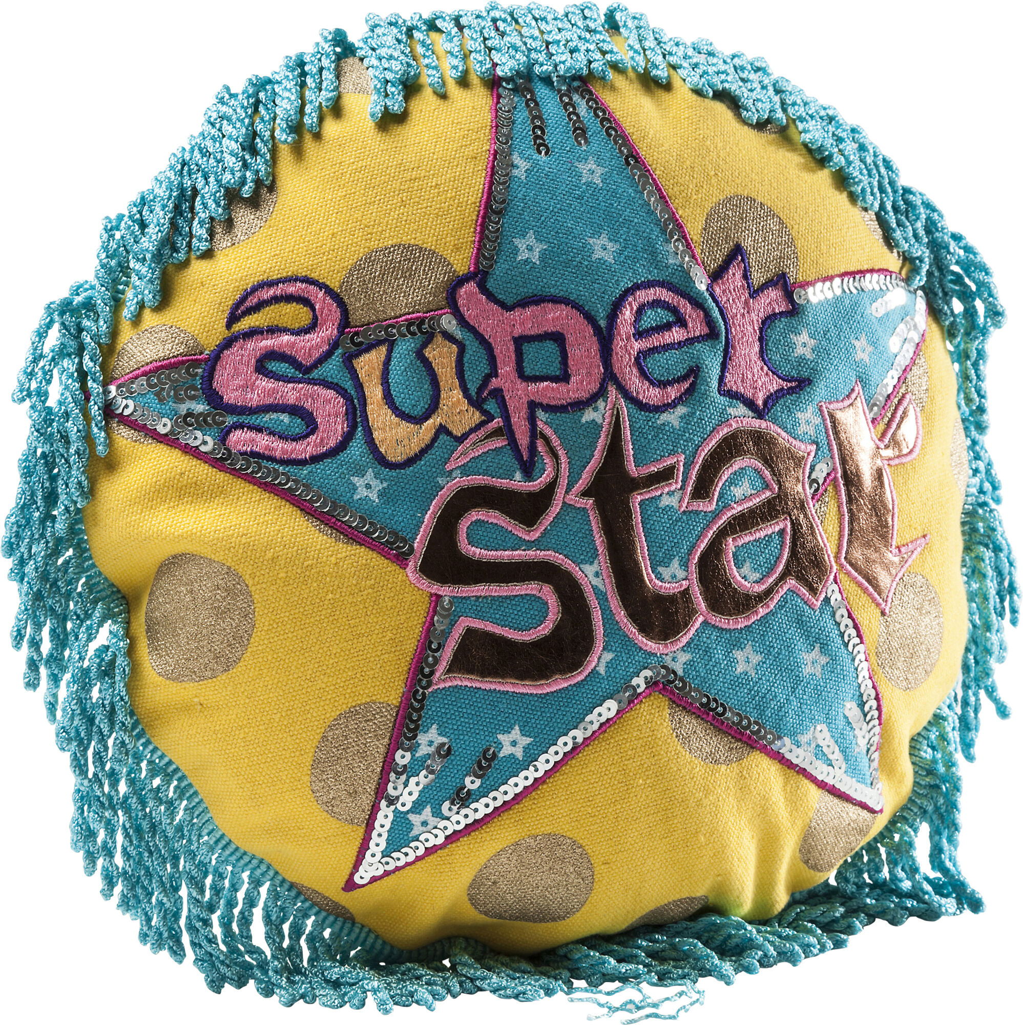 Poduszka dekoracyjna Superstar 30x30 cm kolorowa – obraz-1