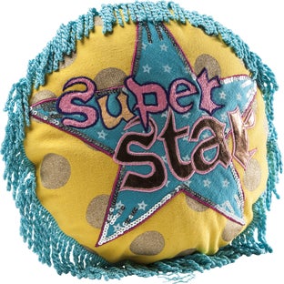 Poduszka dekoracyjna Superstar 30x30 cm kolorowa – obraz-1