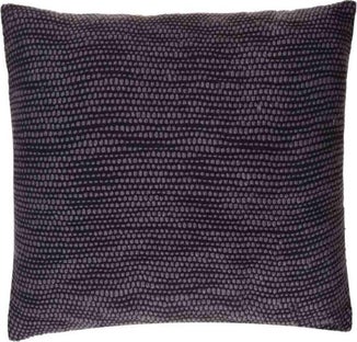Poduszka dekoracyjna Teo 60x60 cm szaro-czarna – obraz-1