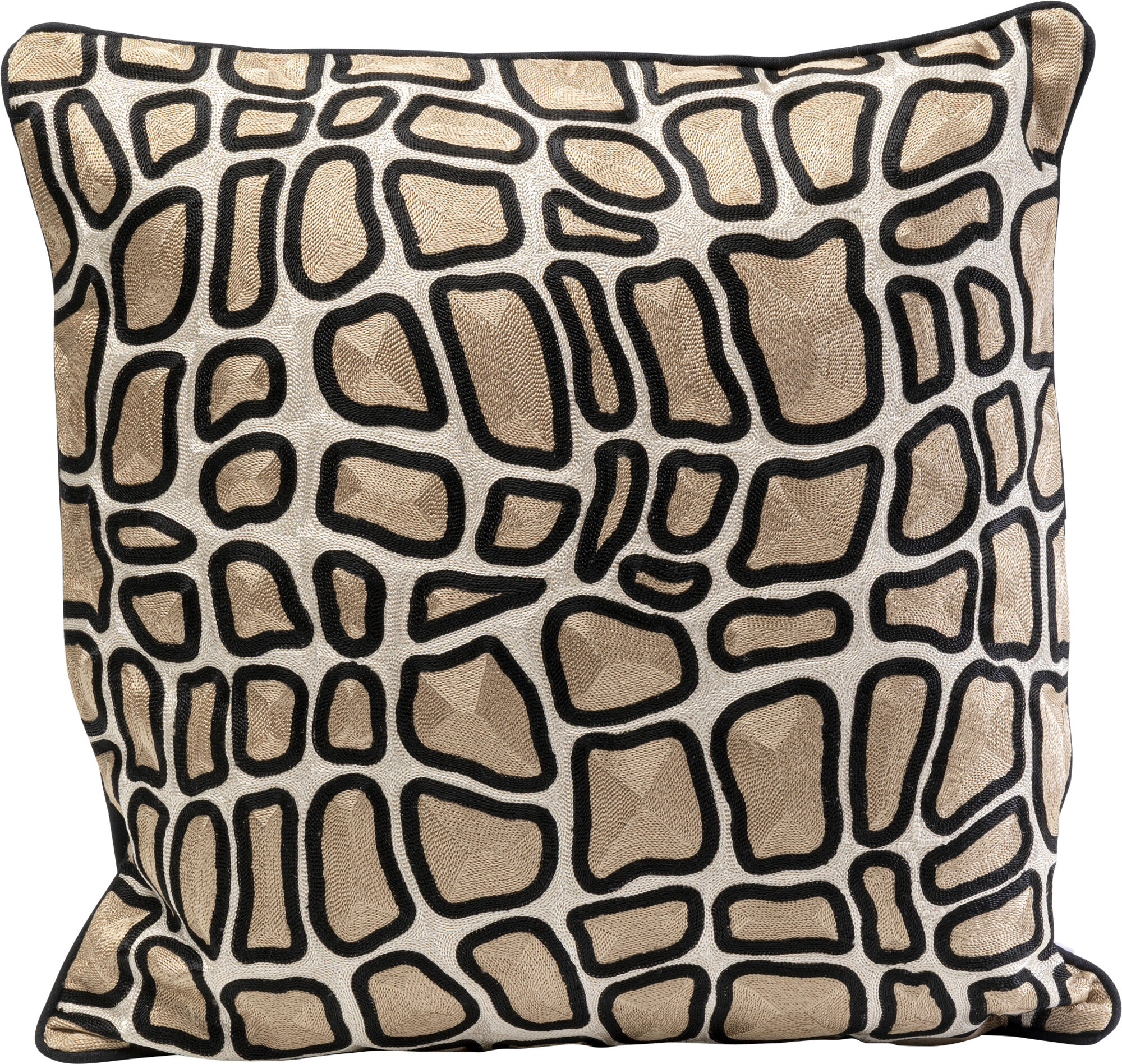 Labirinto Square tyyny beige 50x50cm – kuva-1.