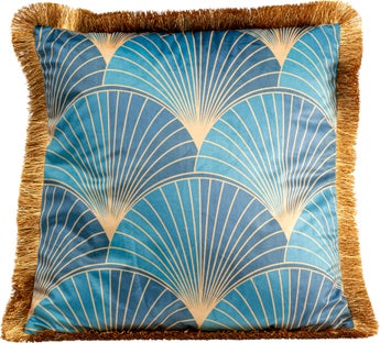 Jastuk Leaves Fringe 45x45cm – slika-1.