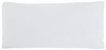 Poduszka dla dzieci bawełna biała 60x10 cm – obraz-1