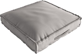 Poduszka ogrodowa kwadratowa szara 60x60 cm – obraz-1