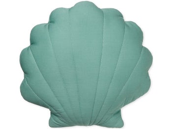 Poduszka Sea Shell zielona – obraz-1