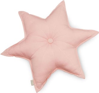 Poduszka Star Ø48 cm różowa – obraz-1