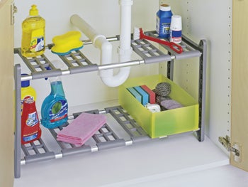 Подвижна етажерка за вграждане под шкаф – изображение-1