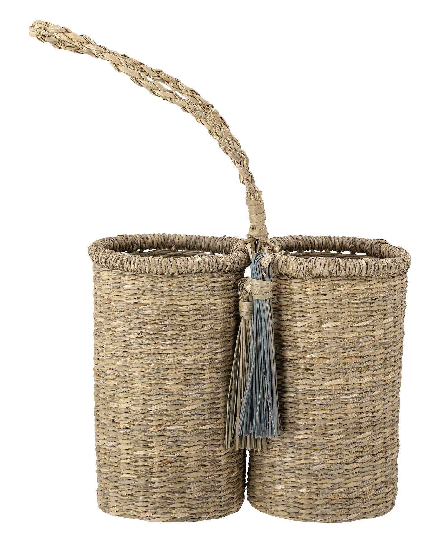 Podwójny kosz do przechowywania butelek lub przypraw Ø20 cm – obraz-1