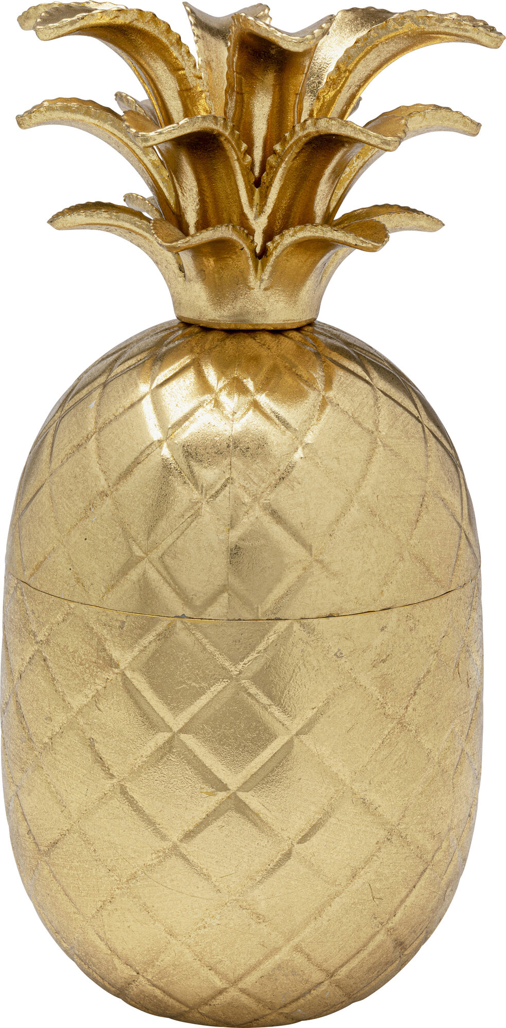 Caja deco Ananas dorado 31cm – Imagen-1.