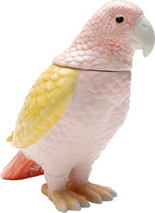 Caja Deco Exotic Bird Giallo 23cm – Imagen-1.