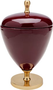 Dekor Salome - Urna, Röd, emalj, 24cm – bild-1.