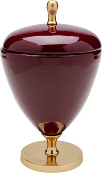 produkt: Dekor Salome - Urna, Röd, emalj, 24cm.