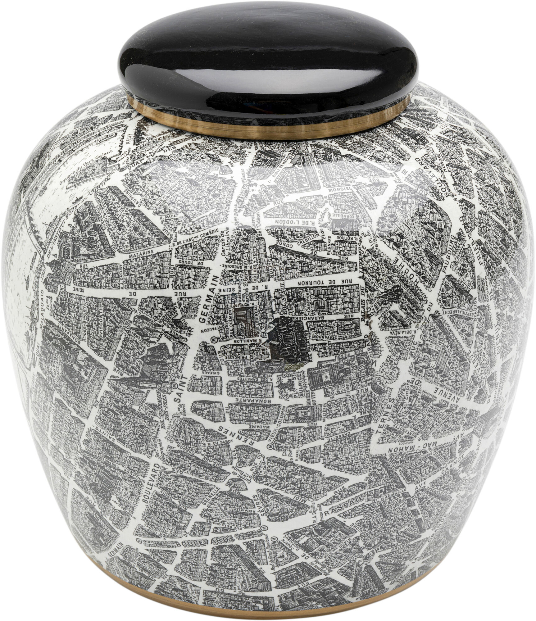 Dekoratyvinis stiklainis Streets Of Paris Ø21cm – paveikslėlis-1.