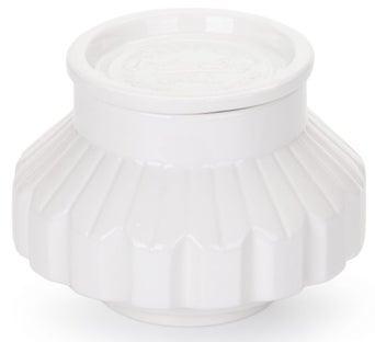 Pojemnik Machine Ø16x14 cm biały – obraz-1