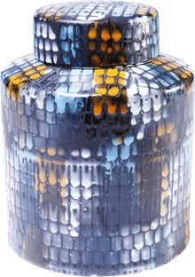 Pojemnik Mural ∅22x27 cm kolorowy – obraz-1