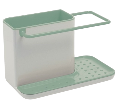 Pojemnik na akcesoria do zlewu zielony 21x13 cm – grafika-1.