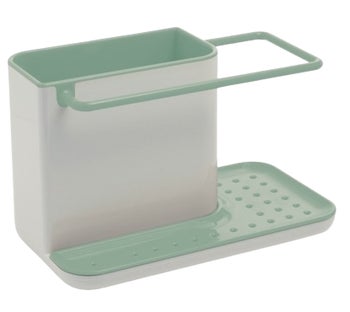 Pojemnik na akcesoria do zlewu zielony 21x13 cm – obraz-1