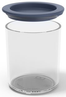 Pojemnik na przekąski Delight 200 ml transparento-granatowy – obraz-1