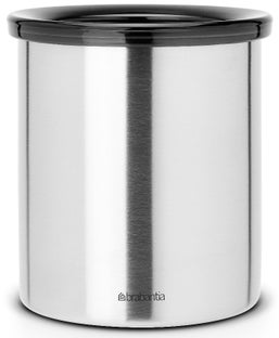 Pojemnik na zużyte saszetki kawa-herbata stal matowa – obraz-1